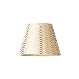 18cm pendant shade in gold ripples