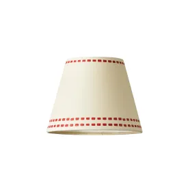 18cm straight empire pendant shade in scarlet tracks