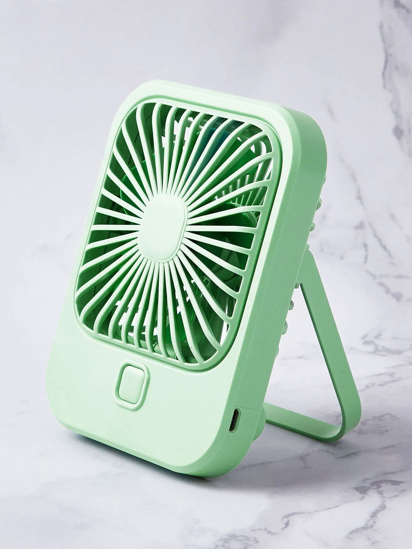 1pc Desk Type Mini Fan With USB Cable