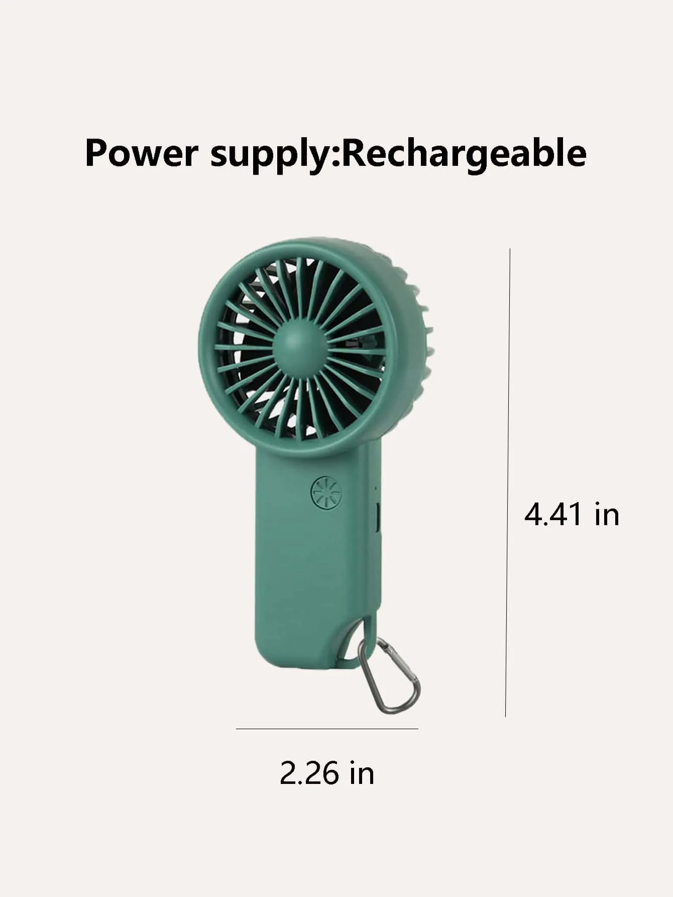 1pc Electric Hand Fan