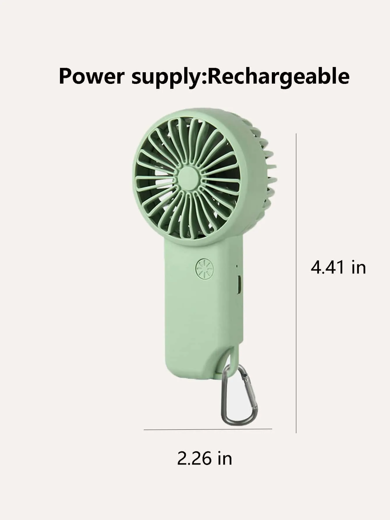 1pc Electric Hand Fan