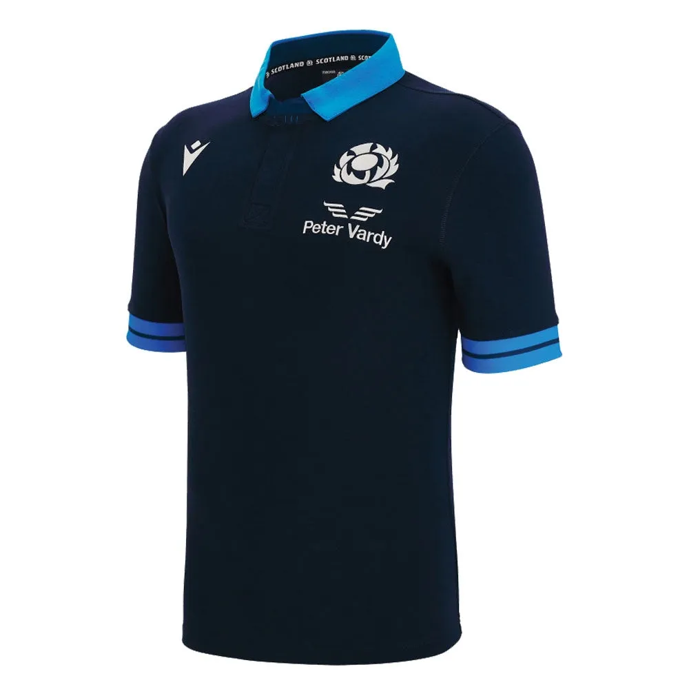 2022-2023 Scotland Home Cotton Rugby Shirt (Kids)