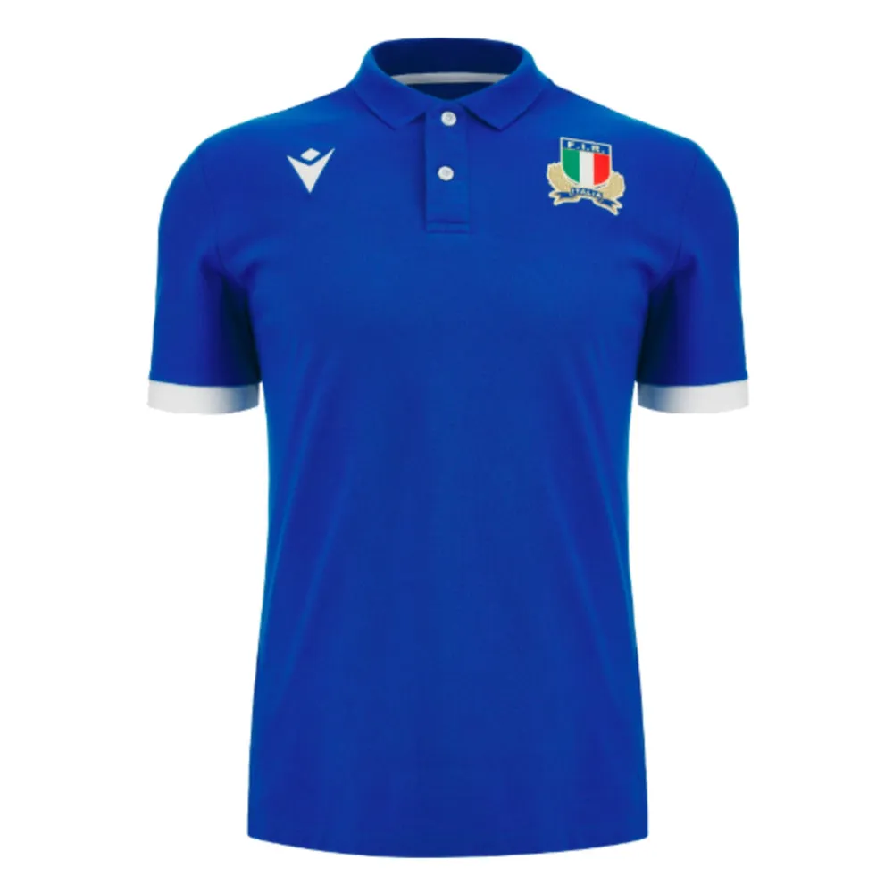 2023-2024 Italy Home Cotton Rugby Shirt