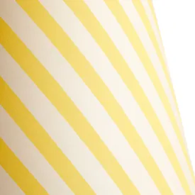 20cm empire shade in sunshine stripes hand painted card