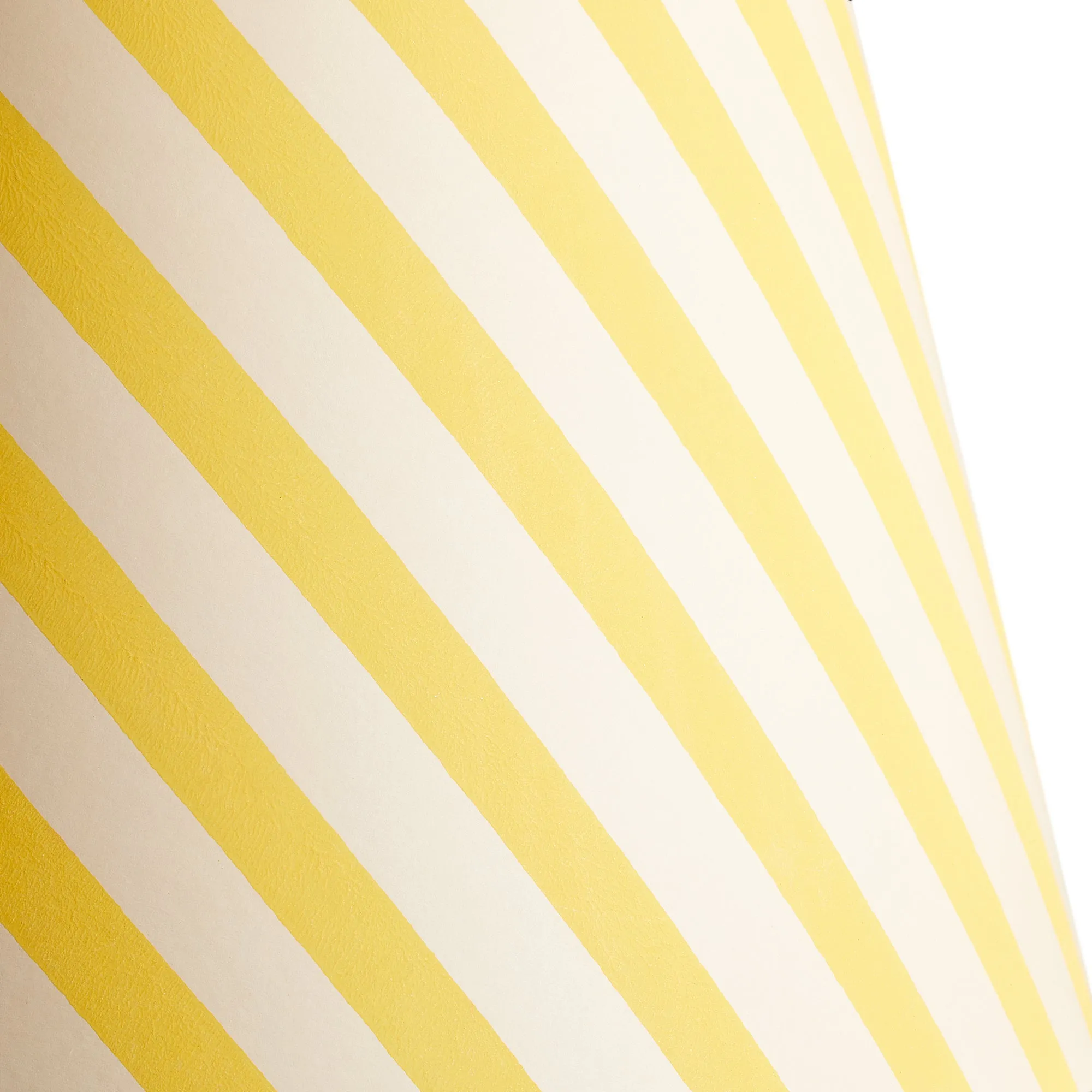 20cm empire shade in sunshine stripes hand painted card