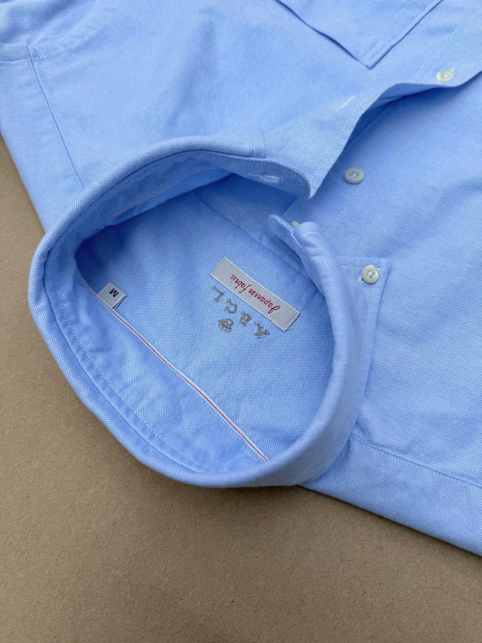 ABCL Light Blue Japanese Fabric Oxford Shirt