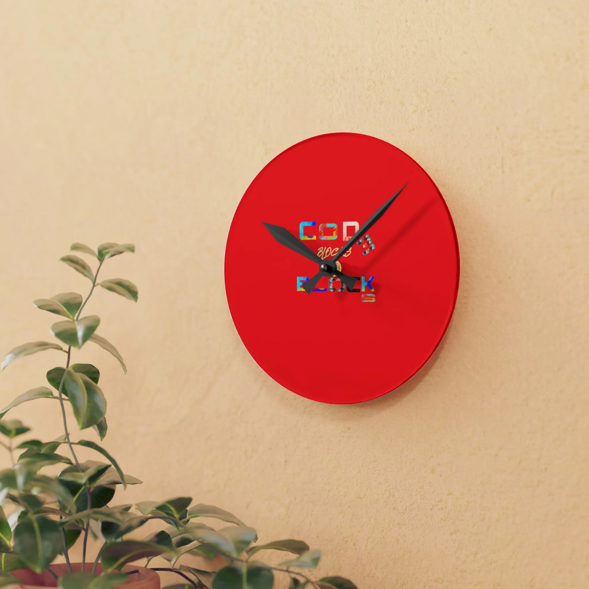 Acrylic Wall Clock