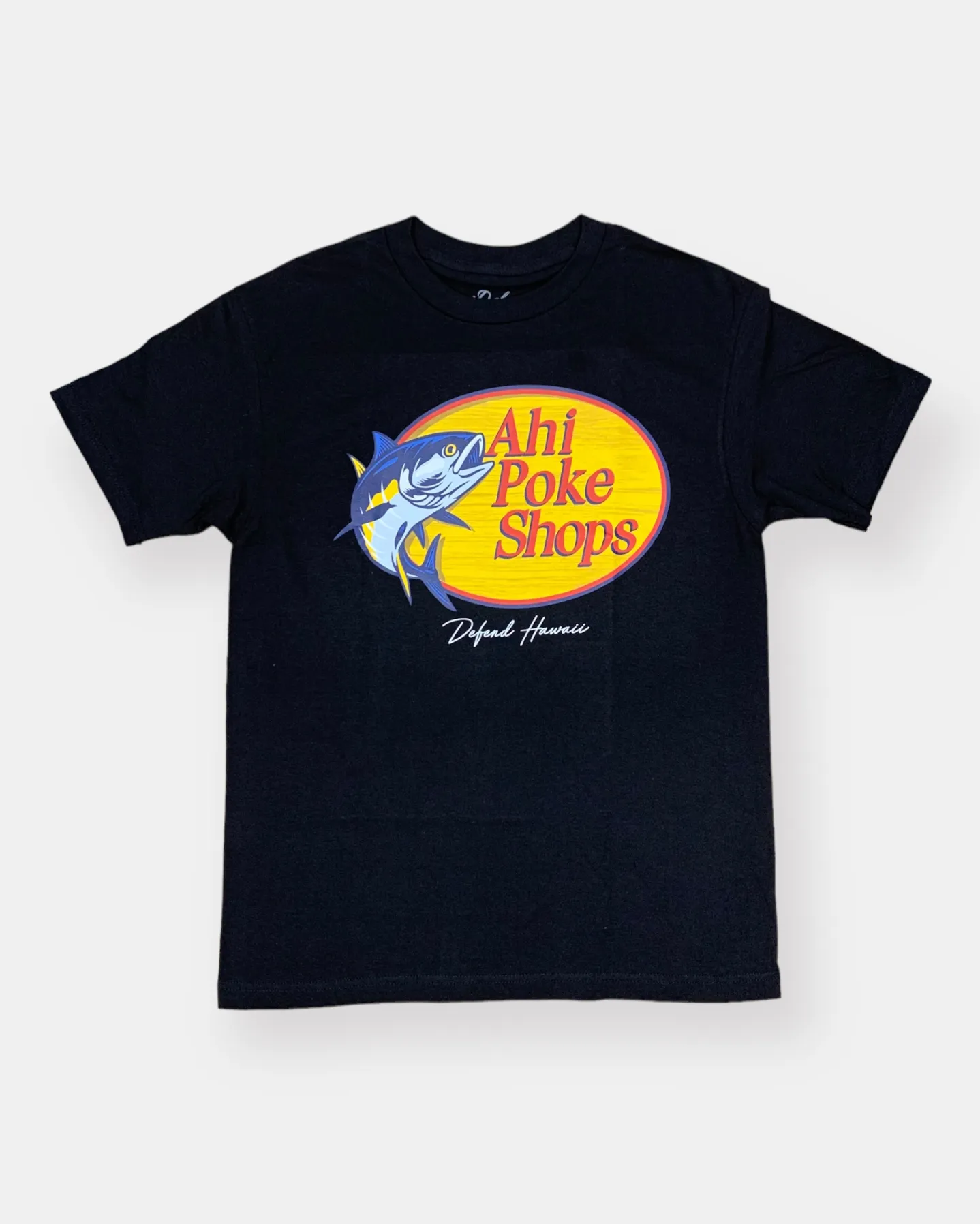 AHI POKE SHOPS Black Tee