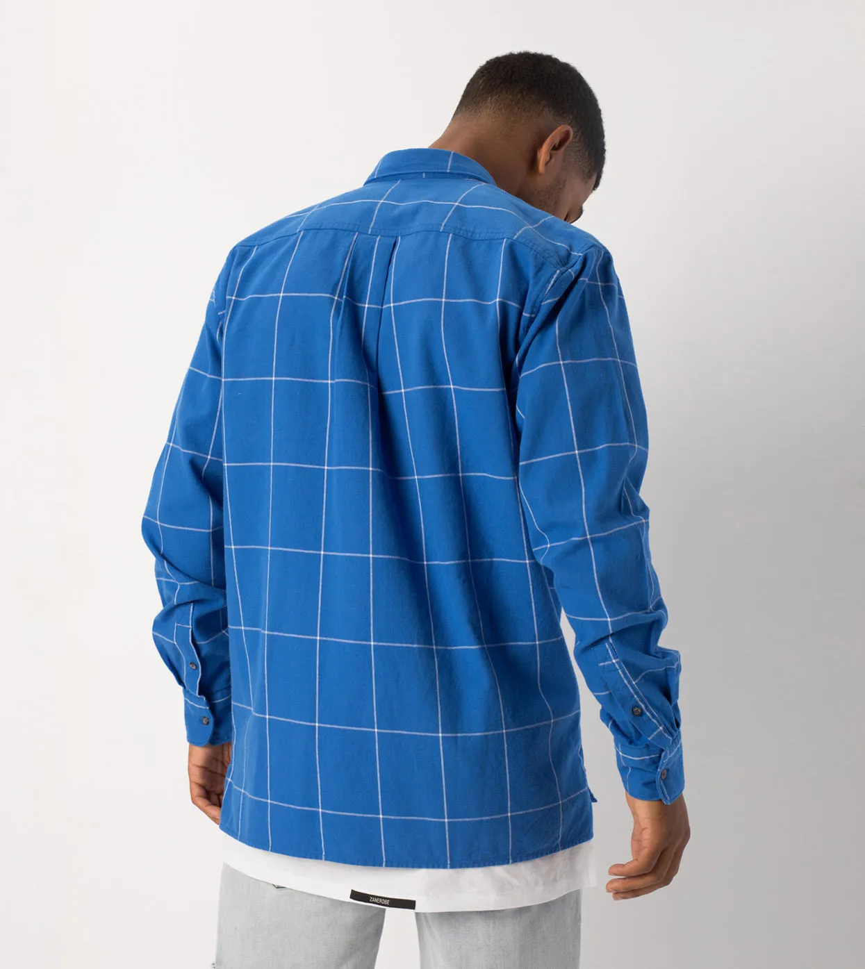 Align LS Shirt Cobalt/White