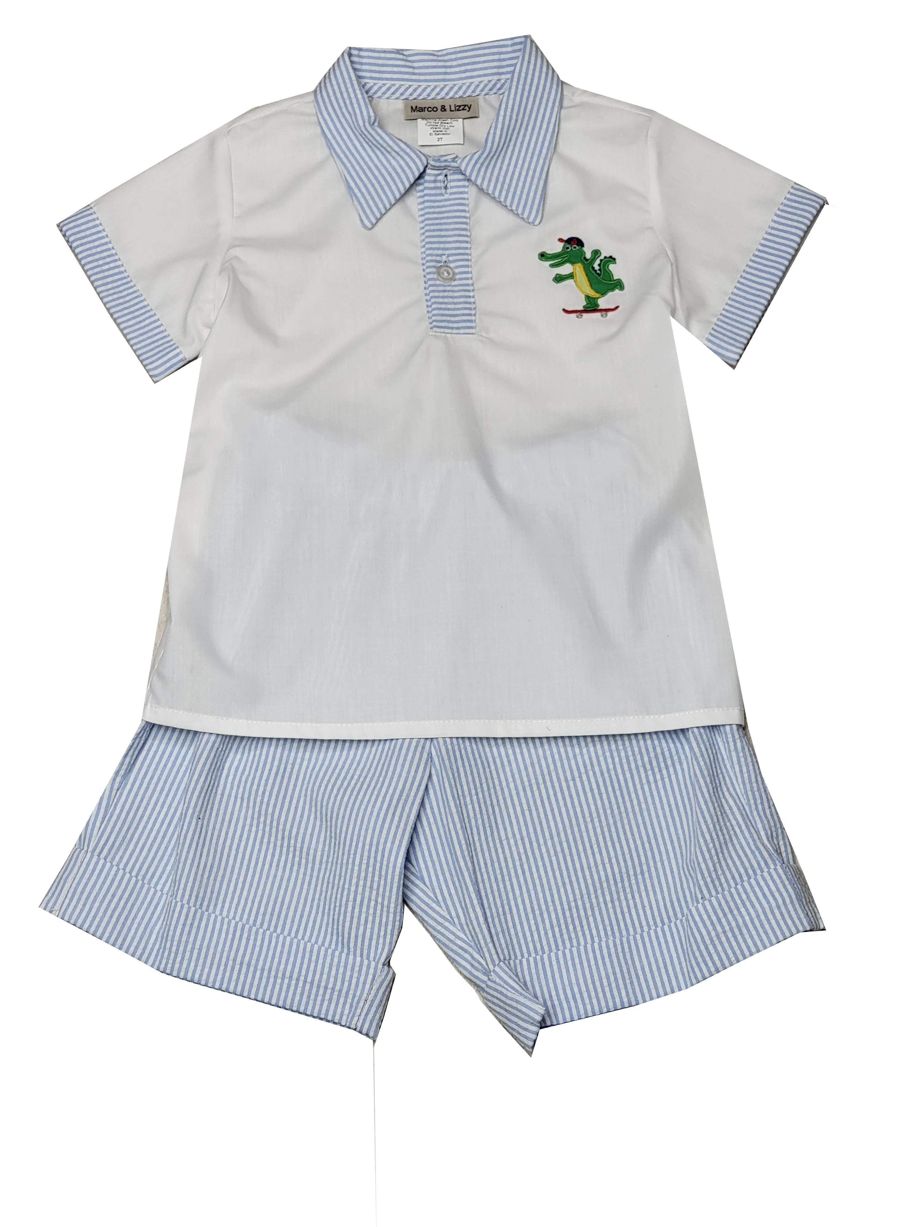 Alligators Boy's Short Set