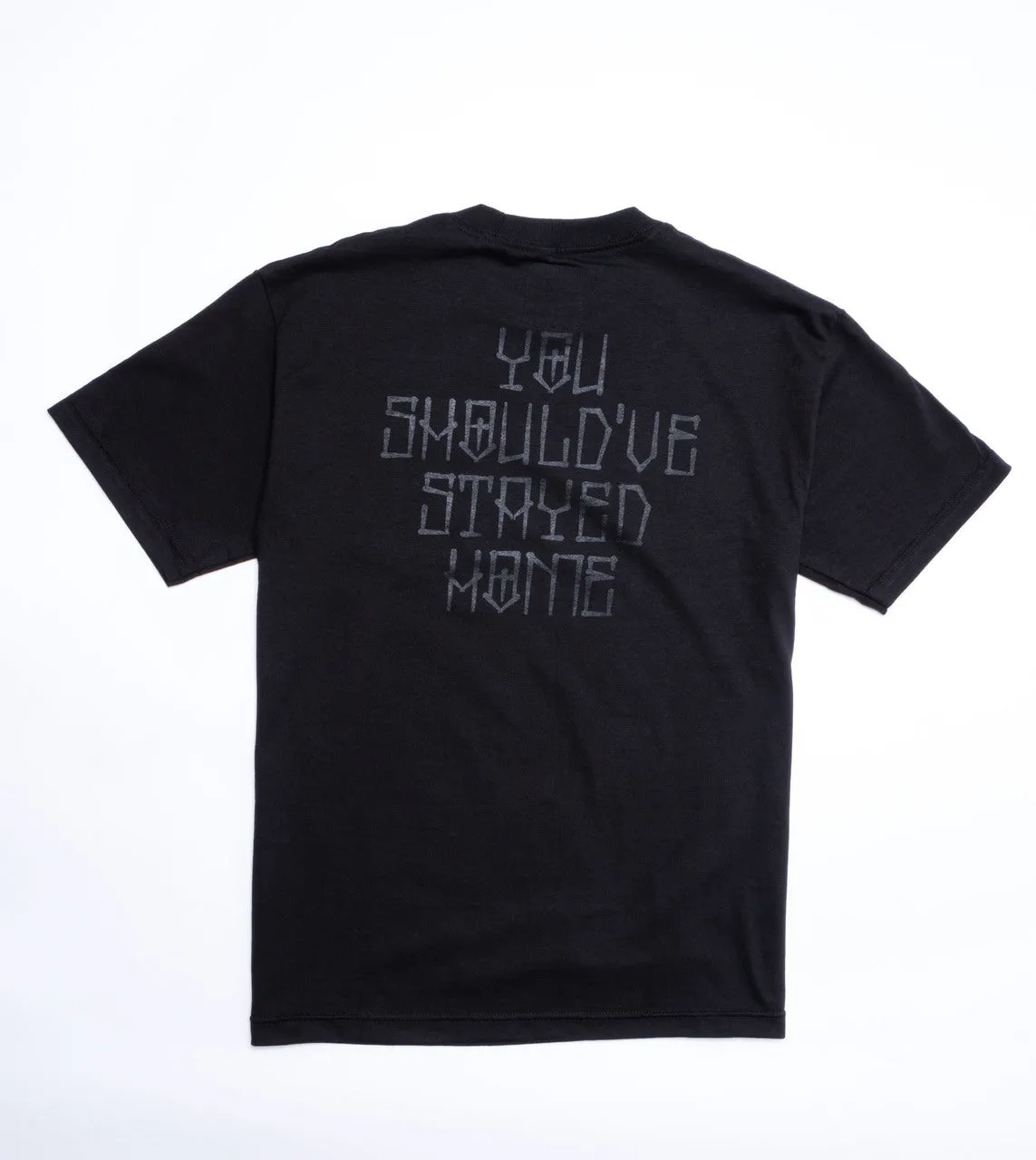 AM Aftermidnight NYC You Should’ve Stayed Home Pocket S/S Tee Black