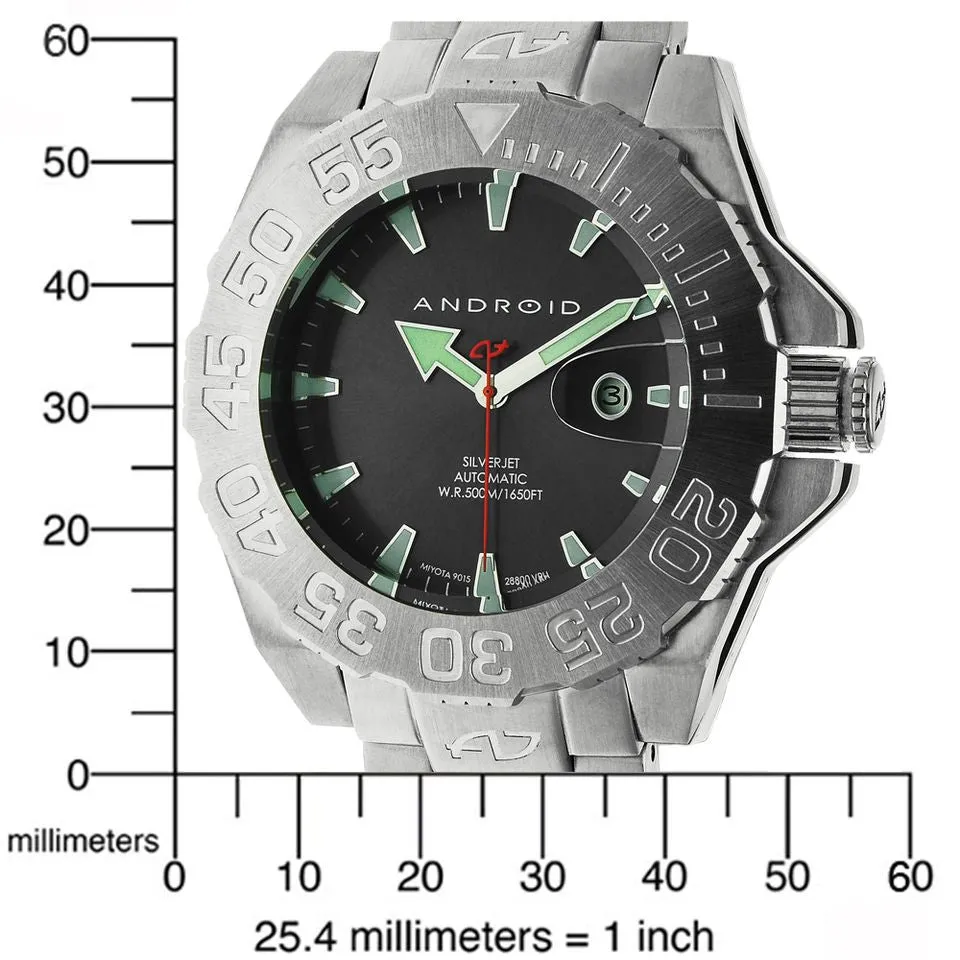 ANDROID Divemaster Silverjet 500 Automatic AD442BK