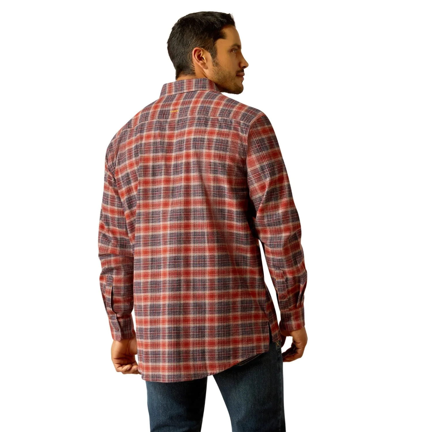 Ariat Men's Rebar Flannel DuraStretch™ Button-Down Work Shirt