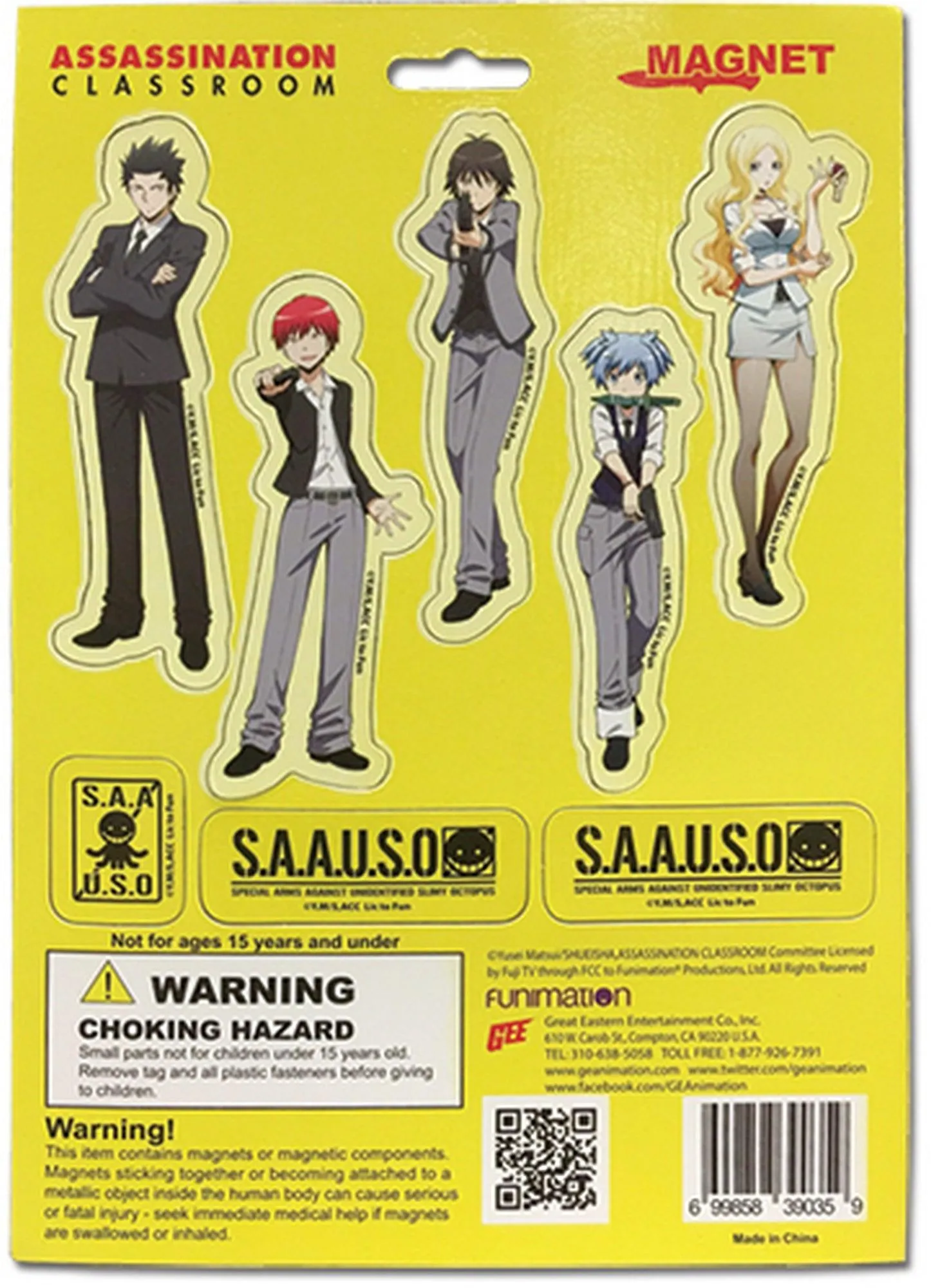 Assassination Classroom - Magnet Collection 2