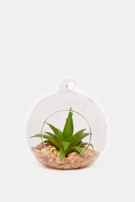 Assorted Artificial Plant In Glass Pot