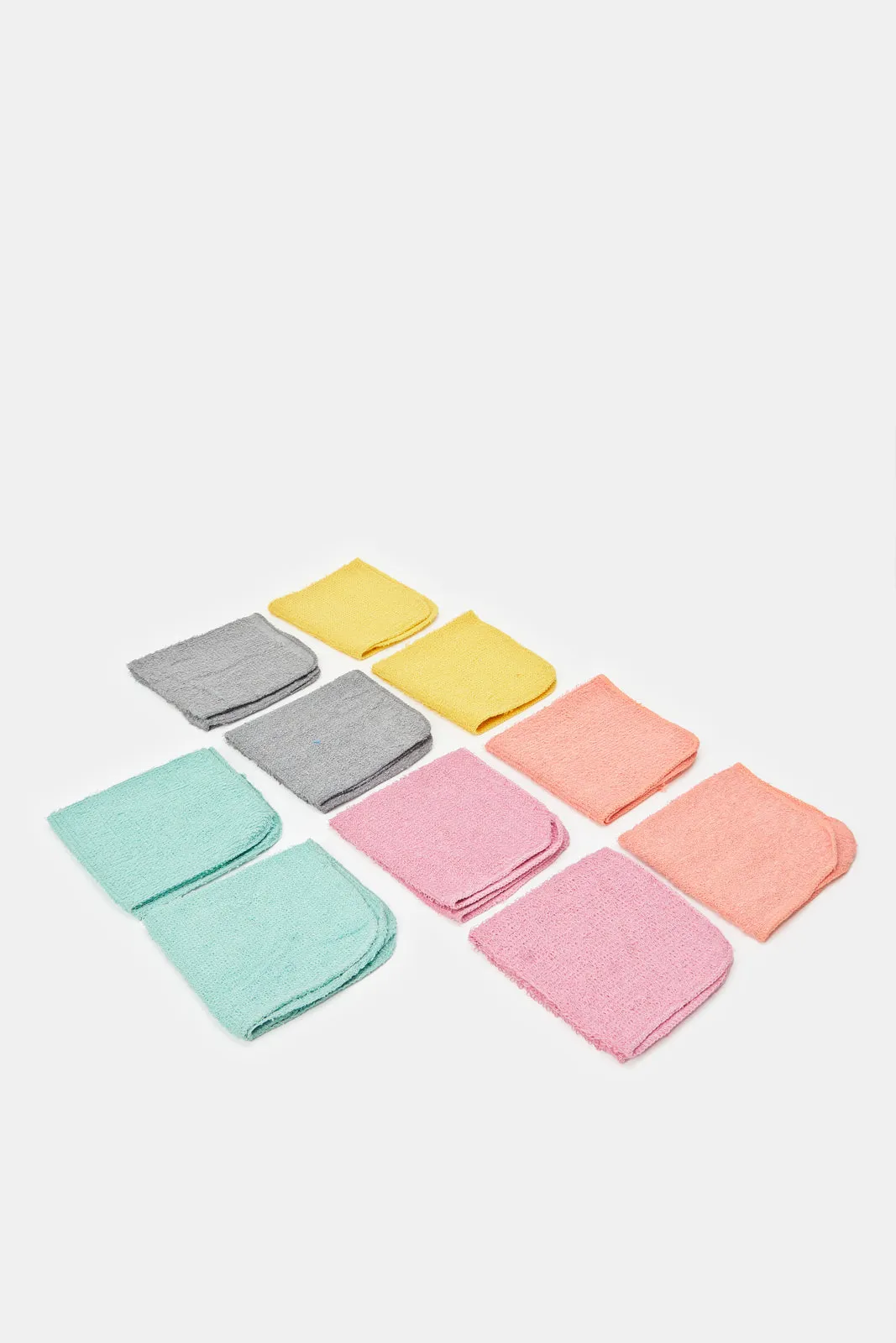 Assorted Kitchen Wash Cloth Set (10 Piece)