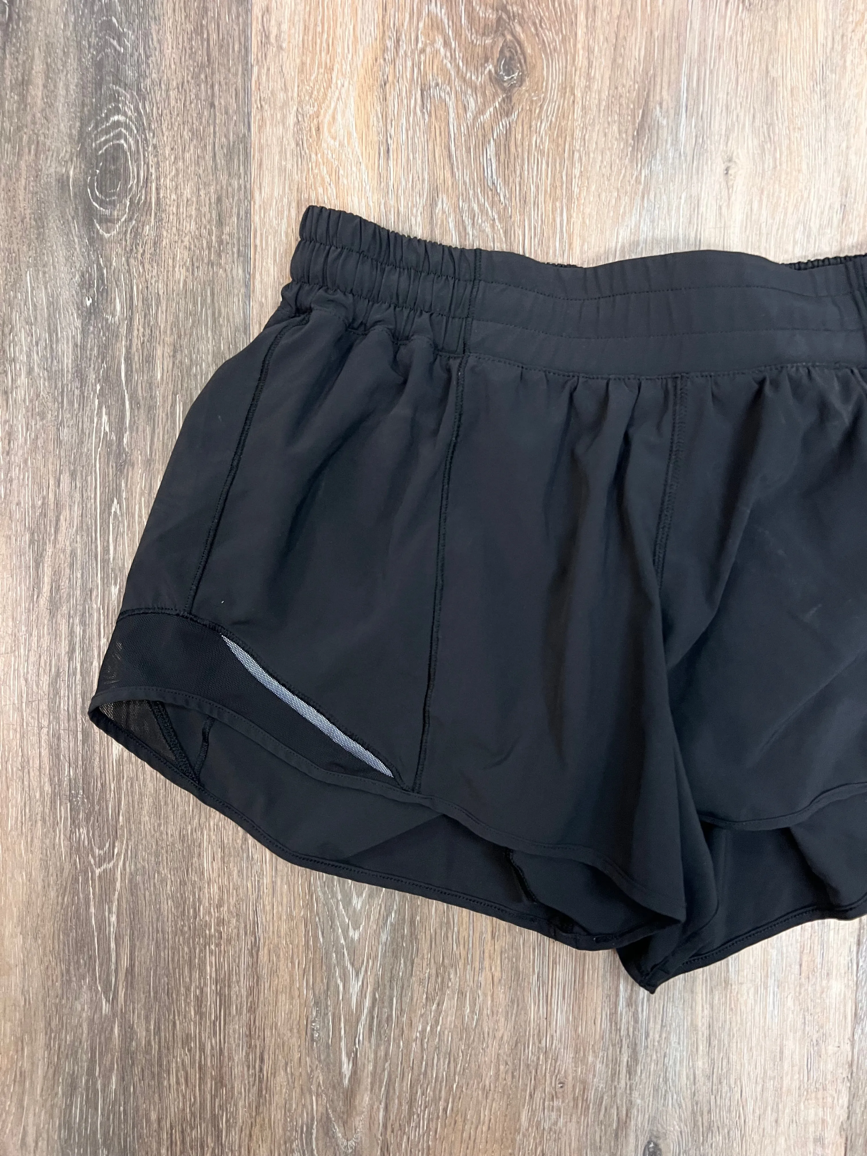 Athletic Shorts By Lululemon In Black, Size: 8