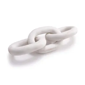 ATLAS MARBLE CHAIN, WHITE