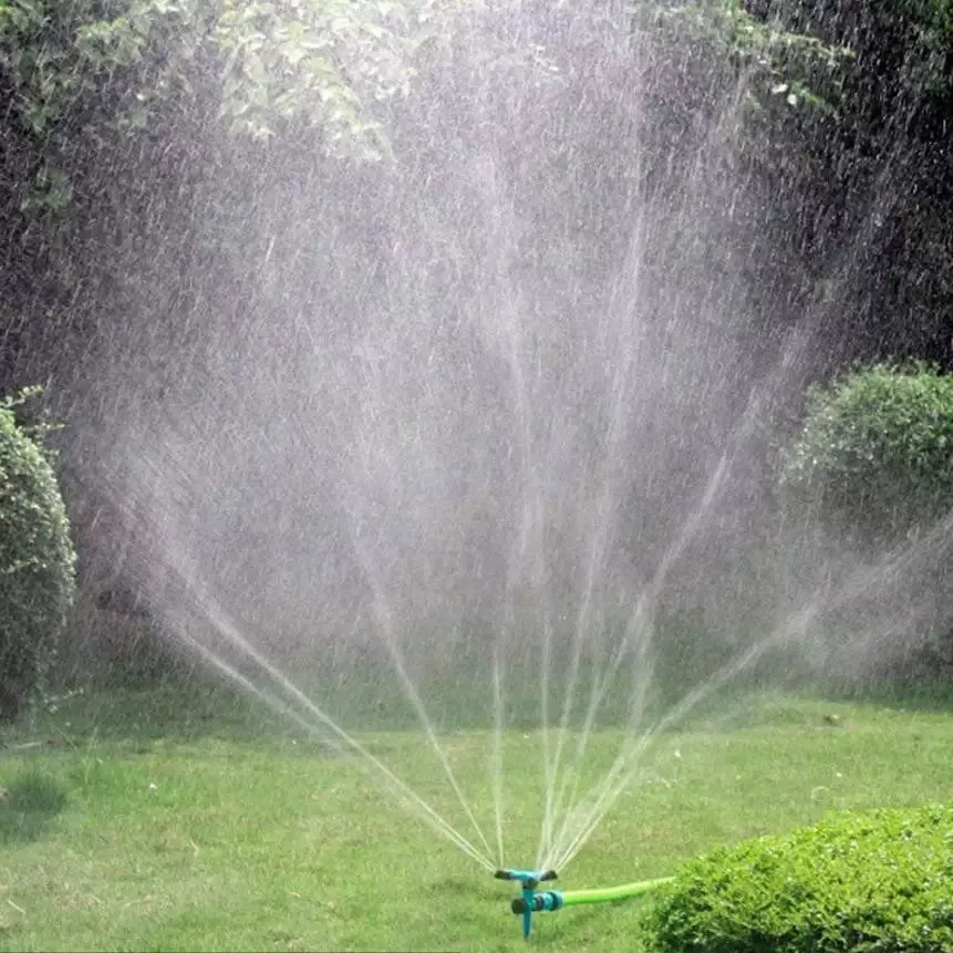 Automatic 360 Rotating Adjustable Garden Water Sprinklers