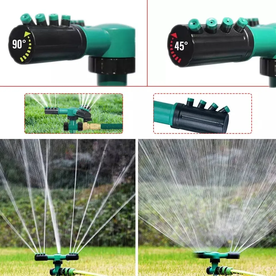 Automatic 360 Rotating Adjustable Garden Water Sprinklers