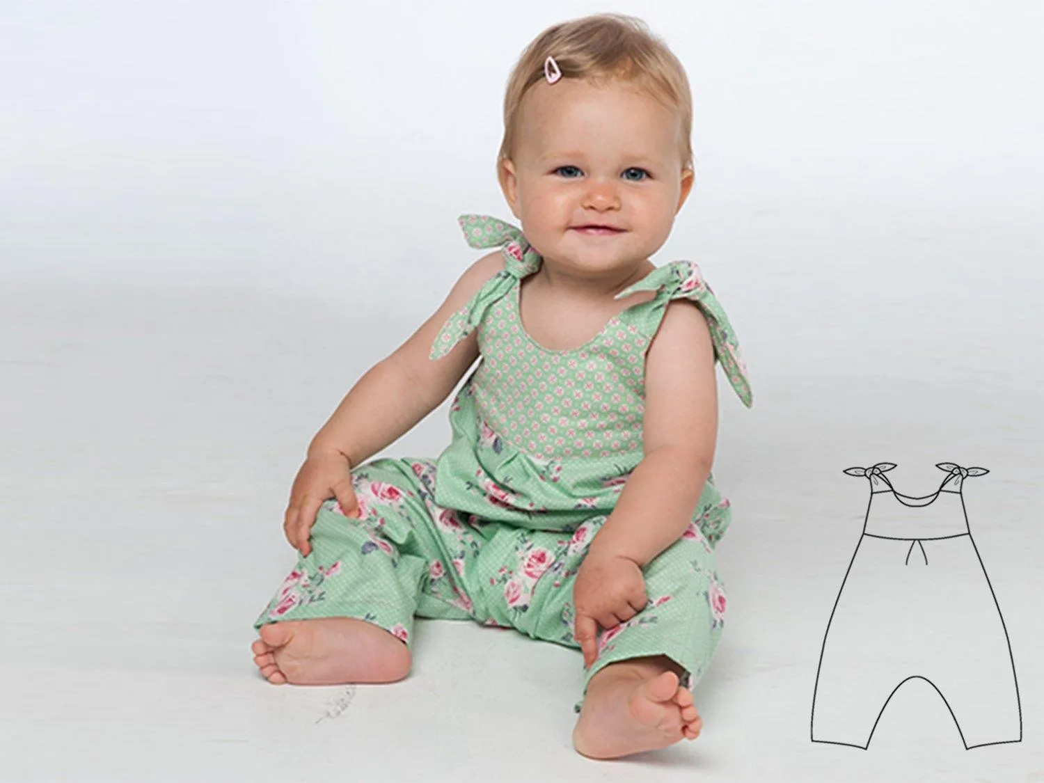 Baby overall sewing pattern pdf LOTTE