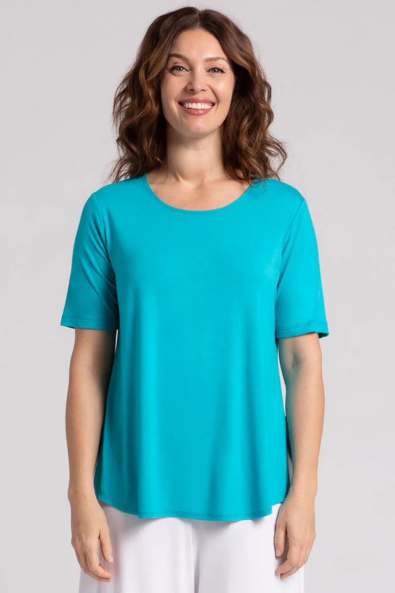 Bamboo Go To Classic T Relax | Turquoise