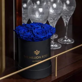 Basic Black Box | Royal Blue Roses