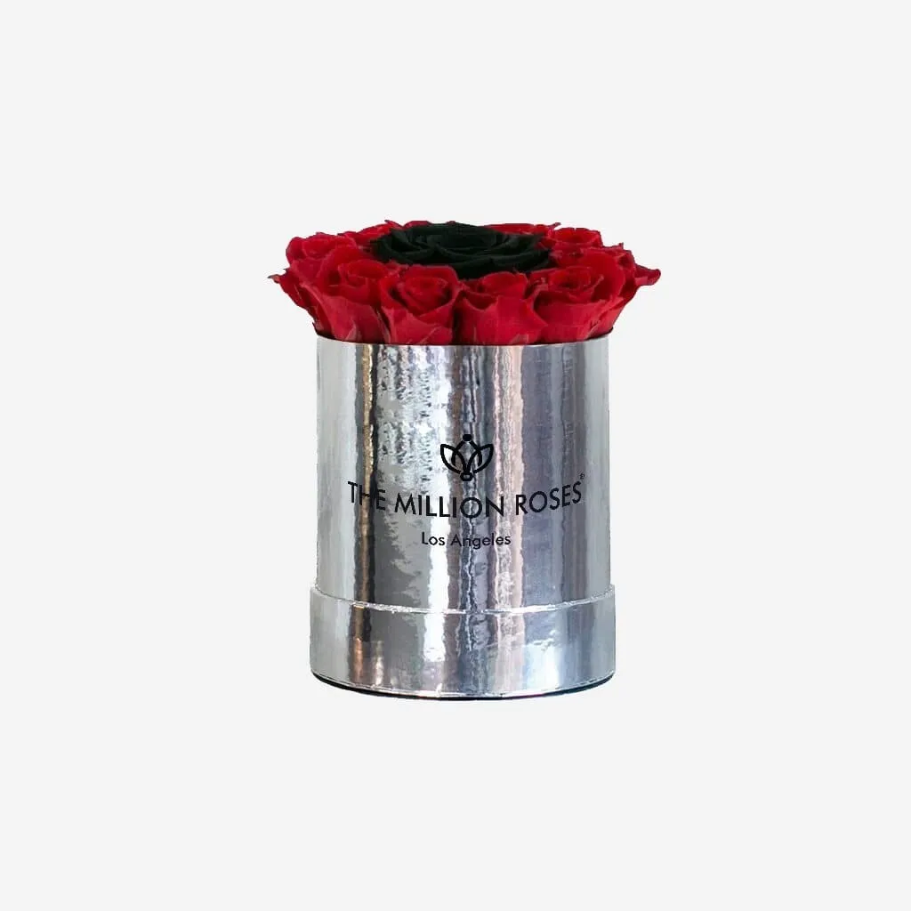 Basic Mirror Silver Box | Red Mini Roses | Various combinations