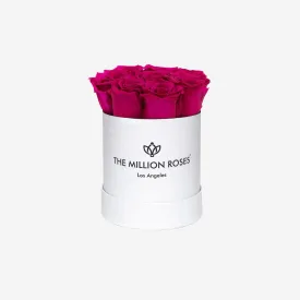 Basic White Box | Magenta Roses