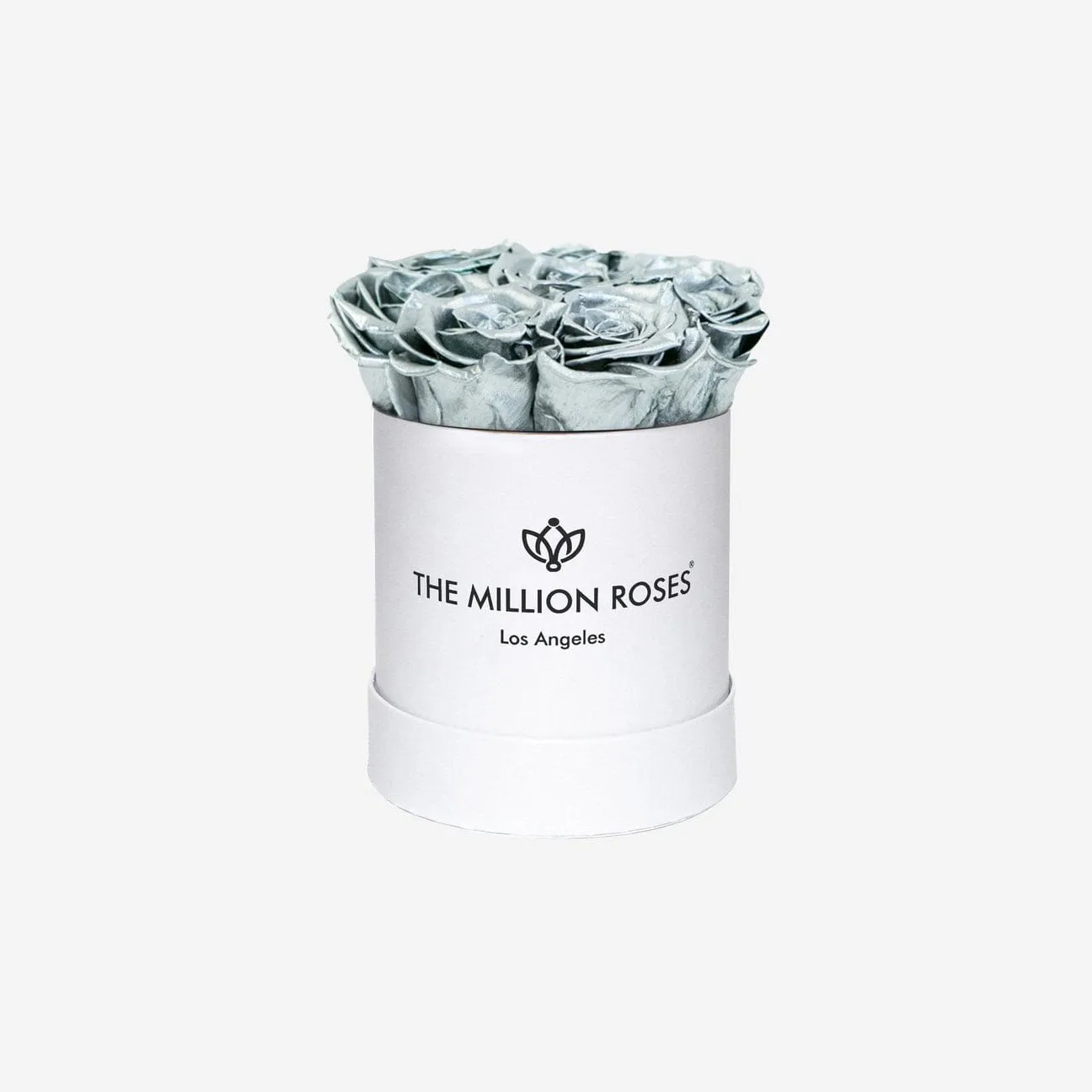 Basic White Box | Silver Roses