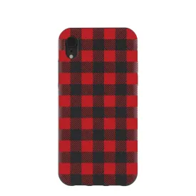 Black Flannel iPhone XR Case