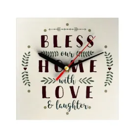 Bless Our Home Clock [CLEARANCE]