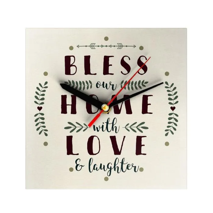 Bless Our Home Clock [CLEARANCE]