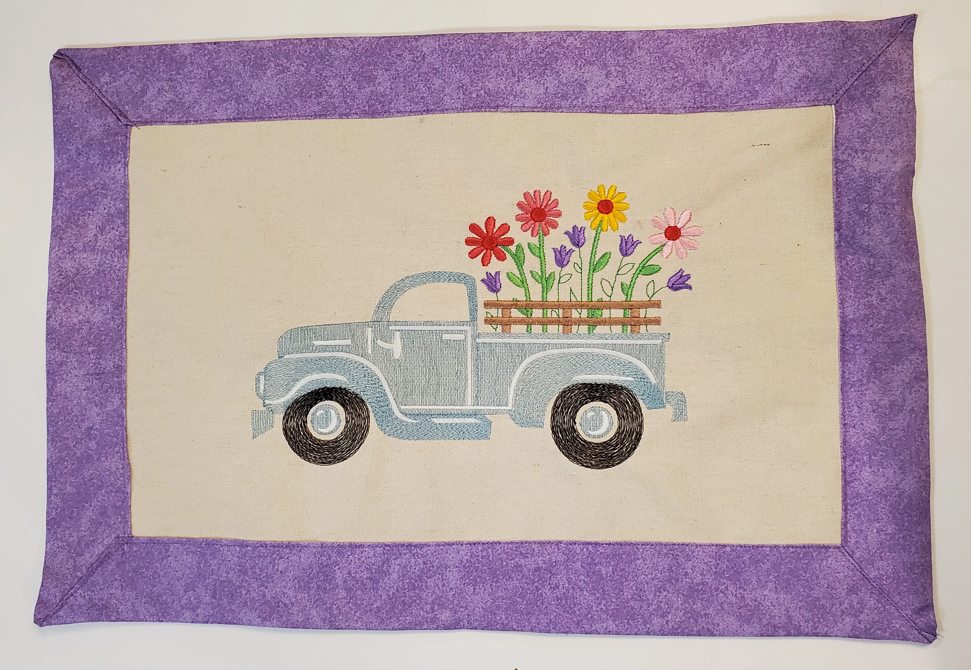 Blooming Truck Placemats (4)