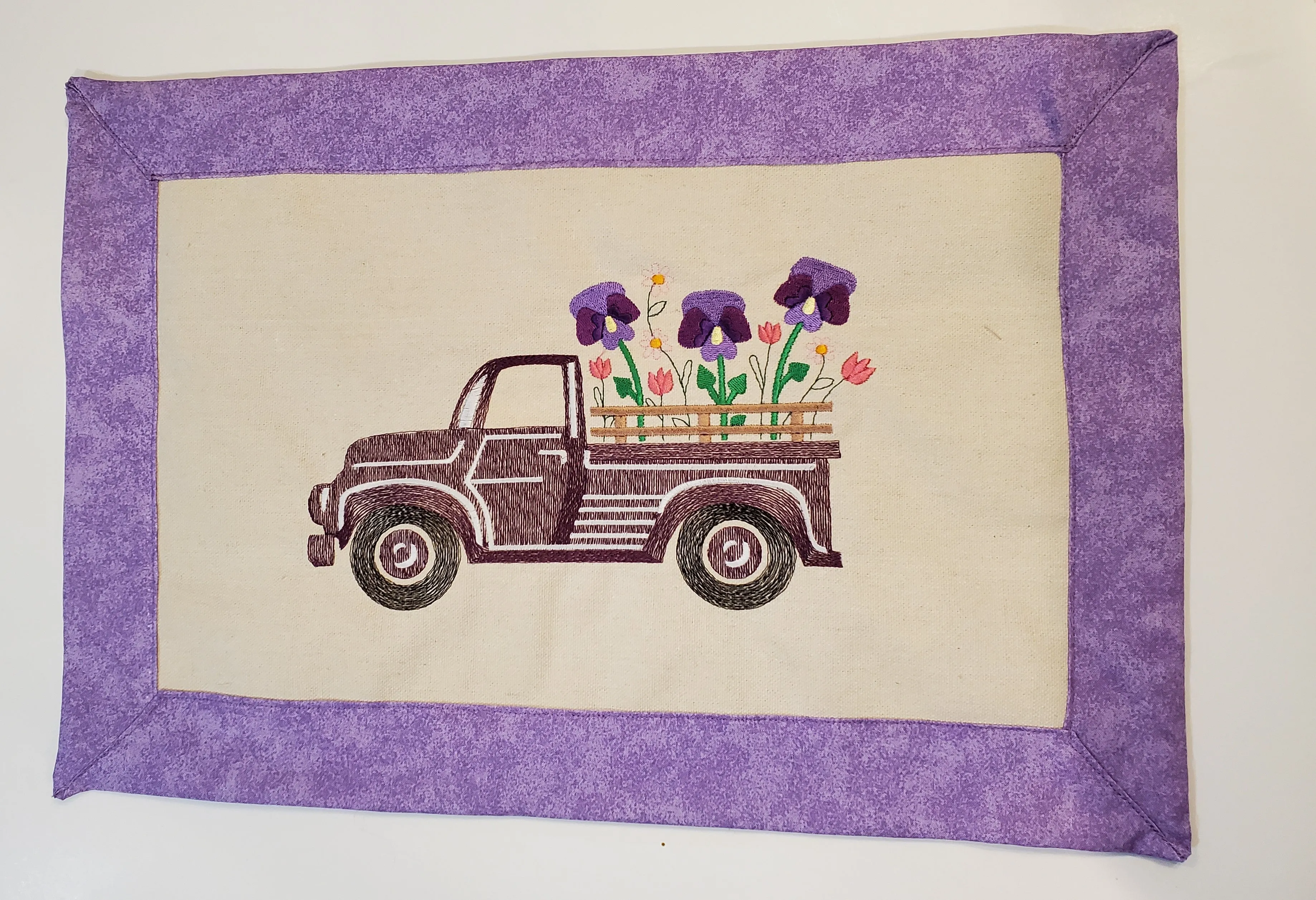 Blooming Truck Placemats (4)