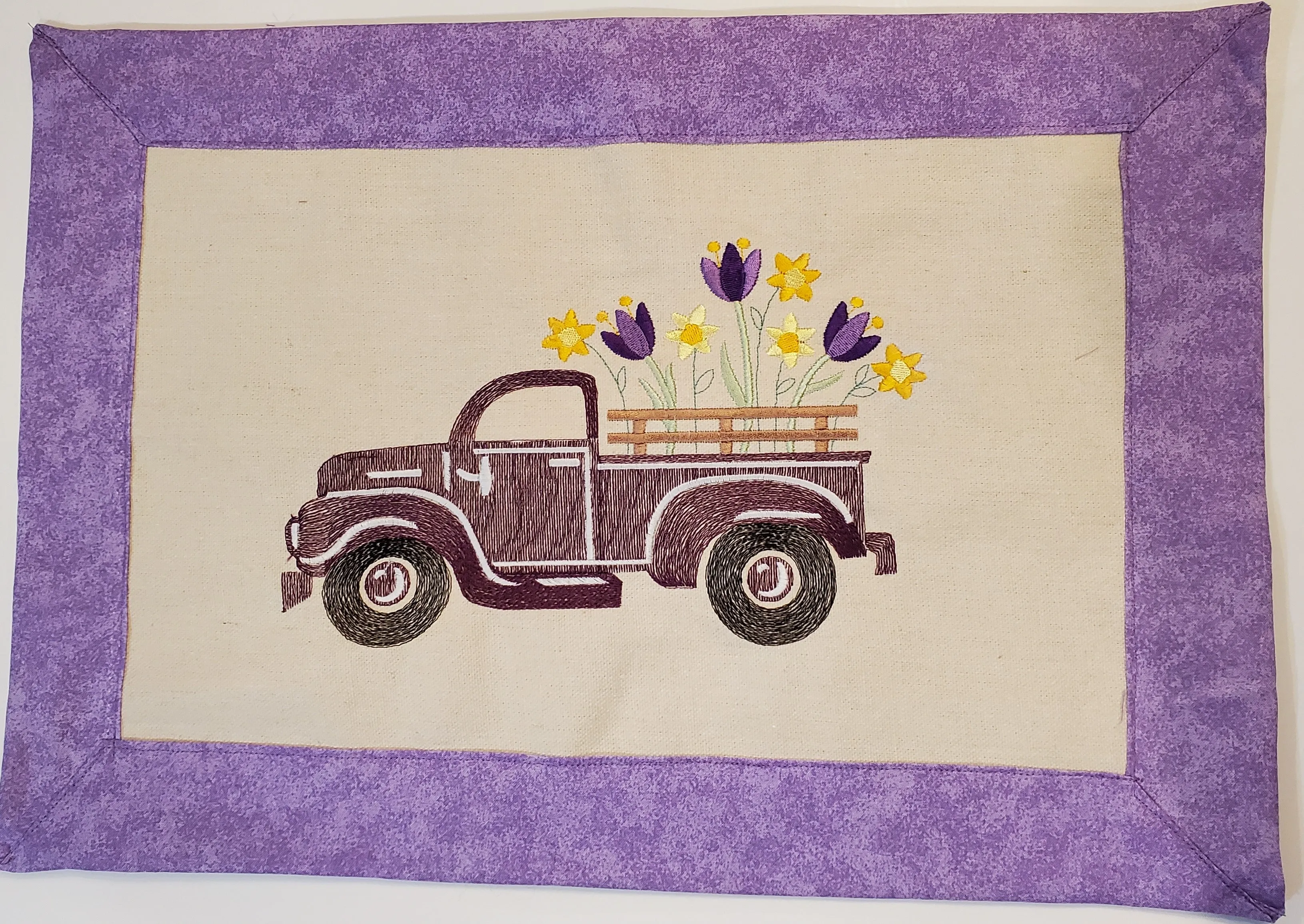 Blooming Truck Placemats (4)