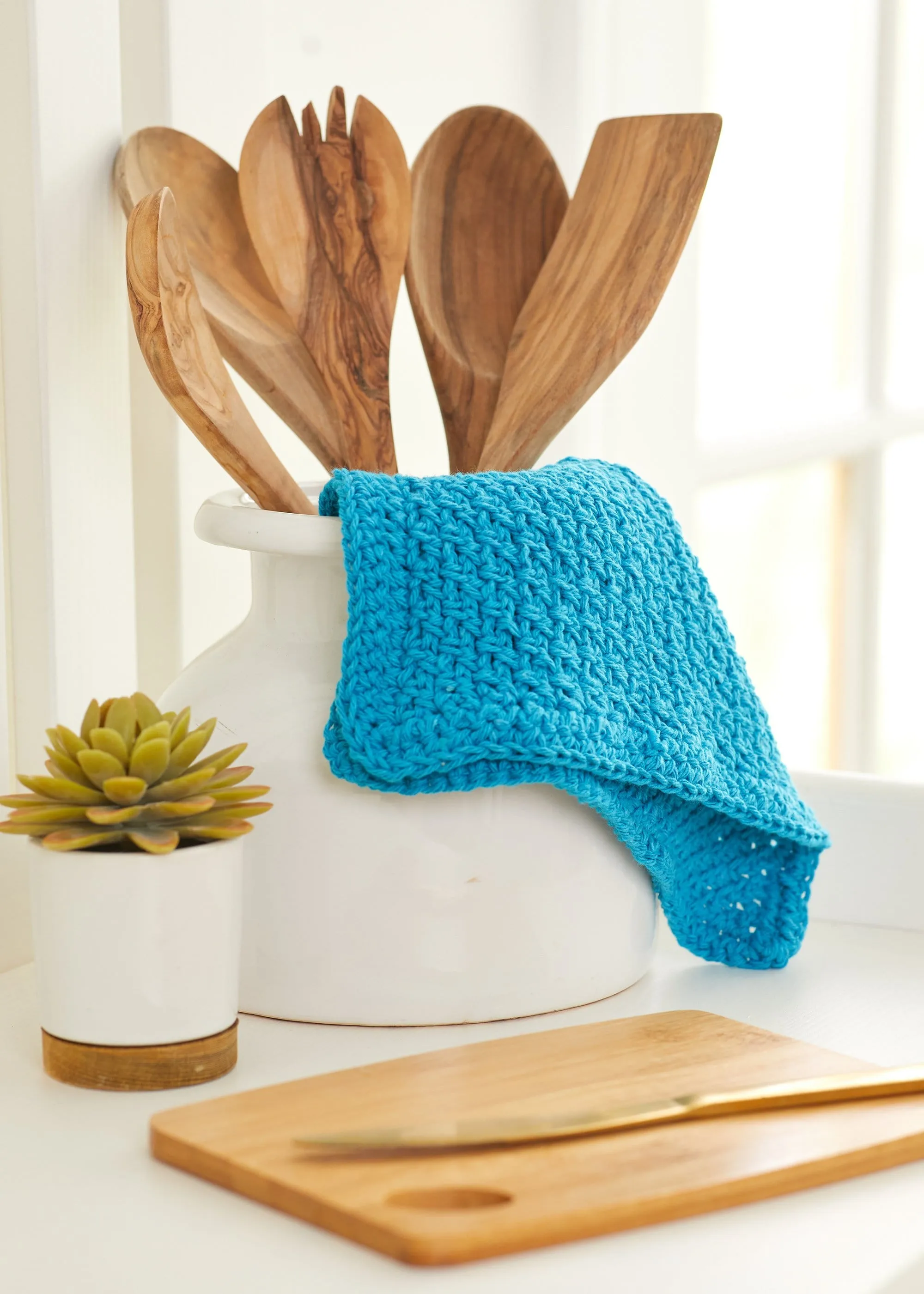 Blue Moon Dishcloth