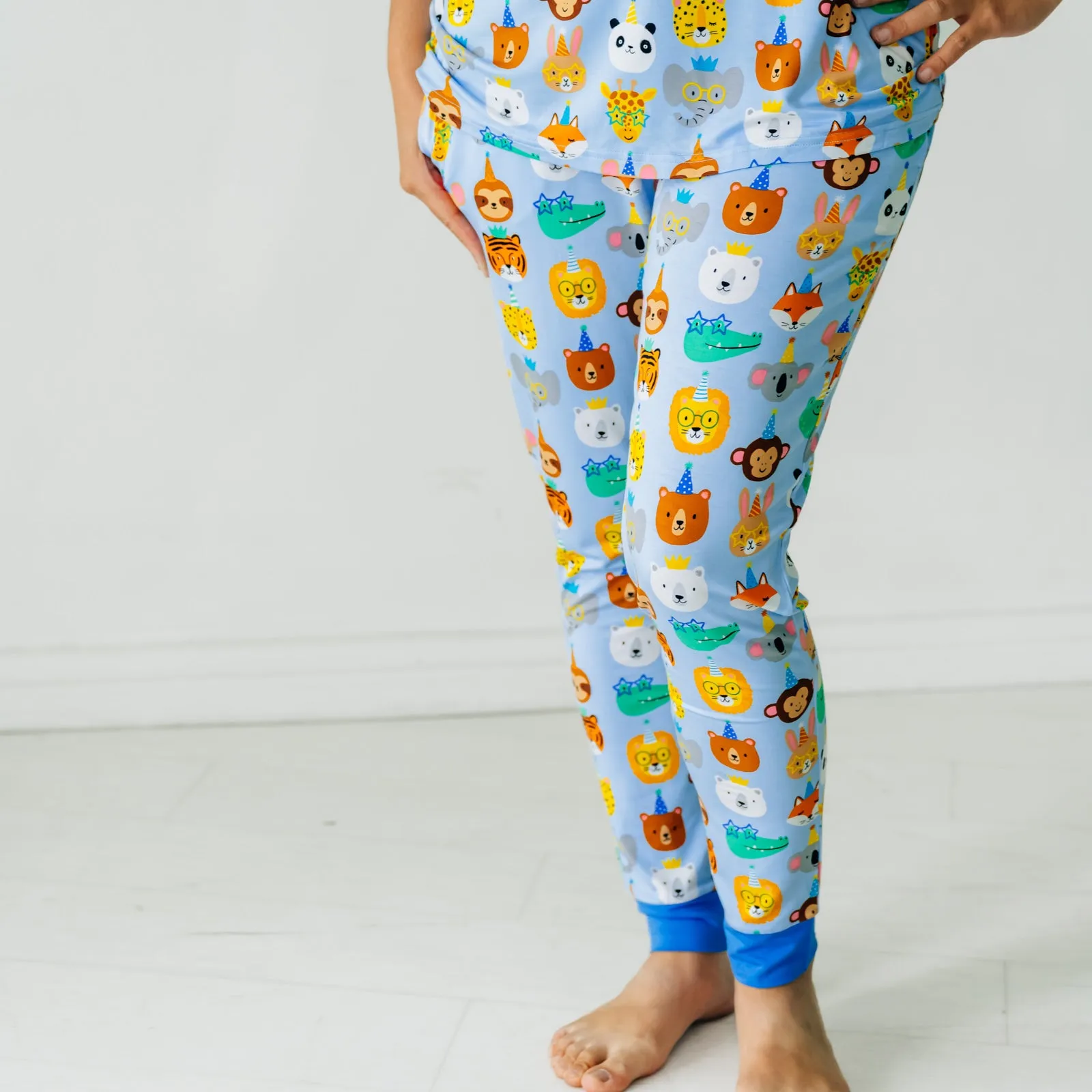 Blue Party Pals Women's Pajama Pants