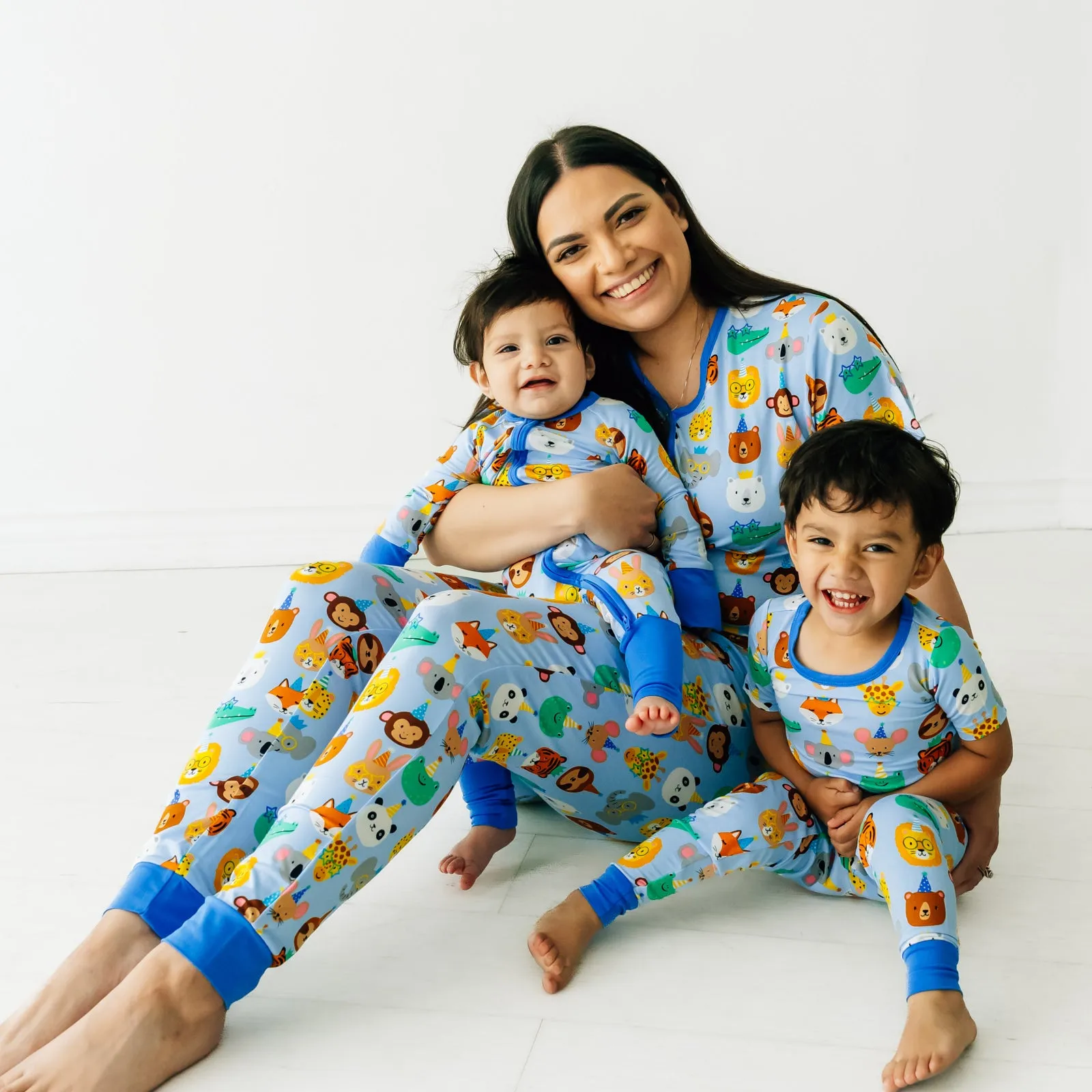 Blue Party Pals Women's Pajama Pants