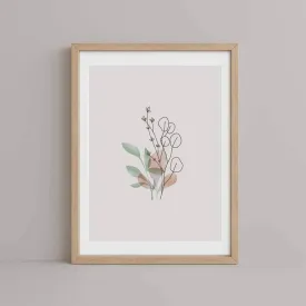 Botanical Illustration Art Print 012 by Chella Prints