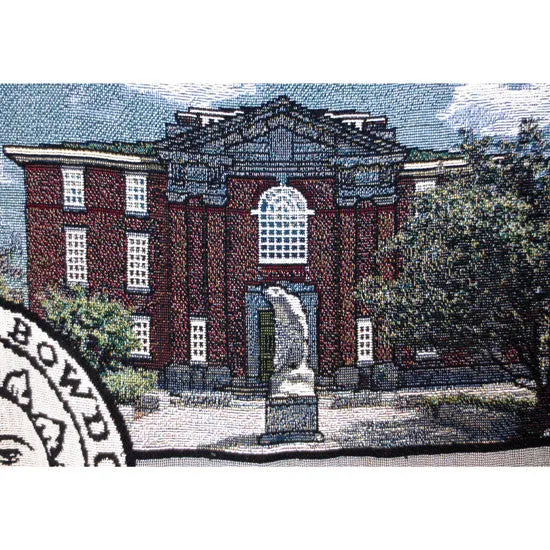 Bowdoin Buildings Tapestry Throw