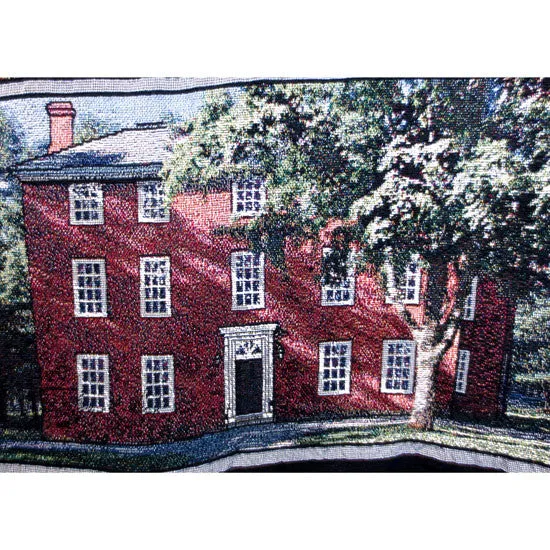 Bowdoin Buildings Tapestry Throw