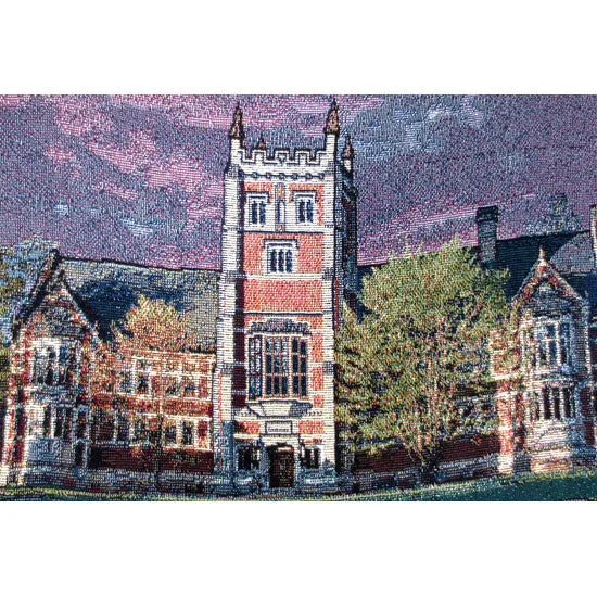 Bowdoin Buildings Tapestry Throw