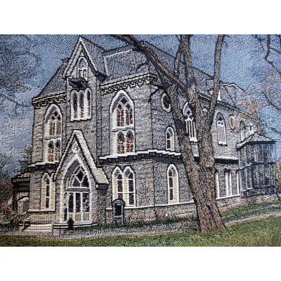 Bowdoin Buildings Tapestry Throw