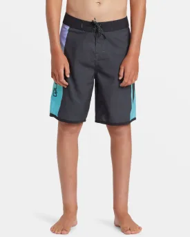 Boys 8-16 Everyday Holmes 17" Boardshorts - Tarmac