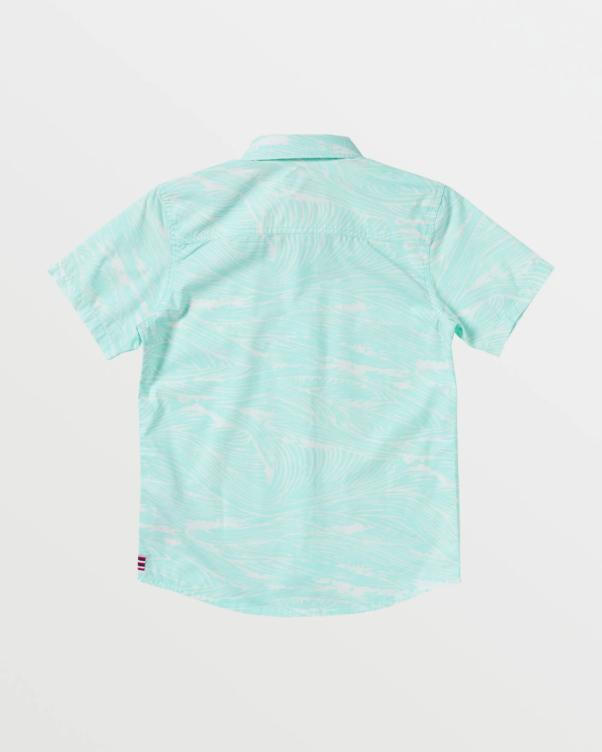 Boys 8-16 Hawaii Flow Short Sleeve Shirt - Limpet Shell