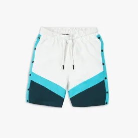 Boy's Regular Fit Solid Mid Rise Shorts