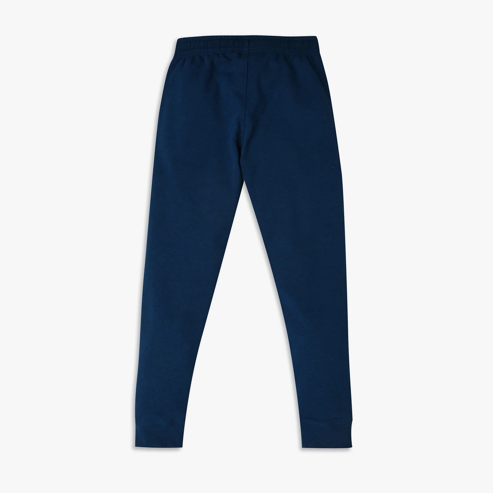 Boy's Regular Fit Solid Mid Rise Trackpants