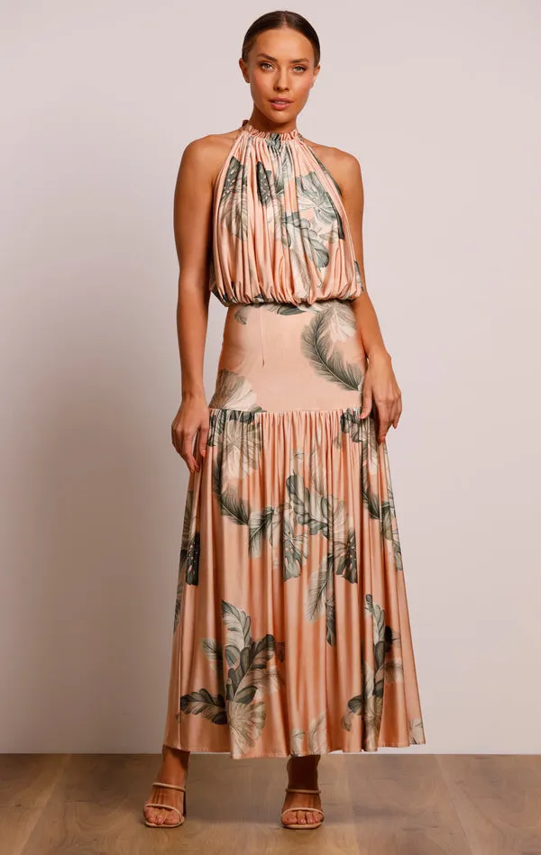 BUY IT PASDUCHAS Solstice High Midi Dress (Earth)