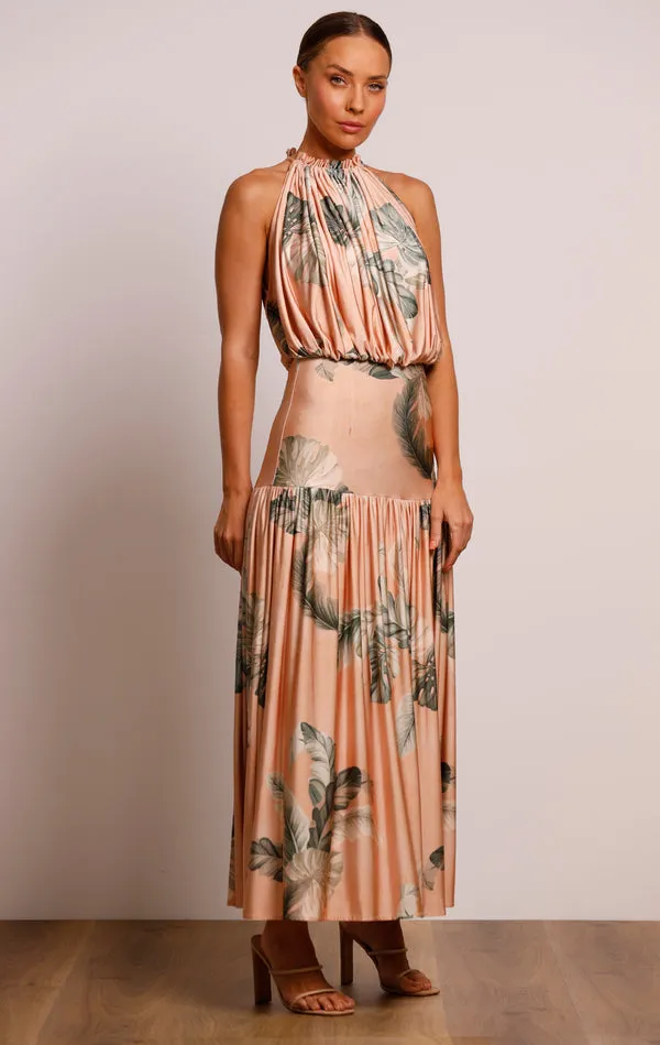 BUY IT PASDUCHAS Solstice High Midi Dress (Earth)